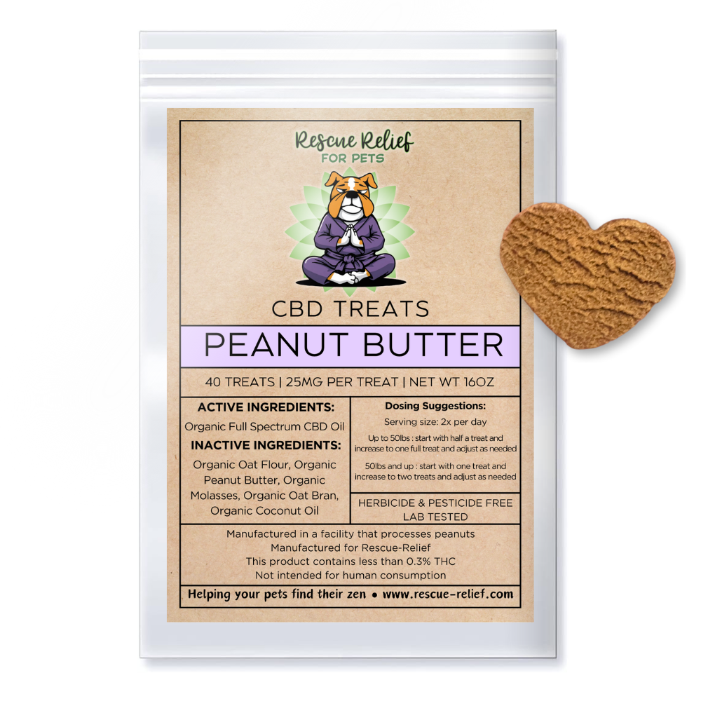 CBD Peanut Butter Dog Treats